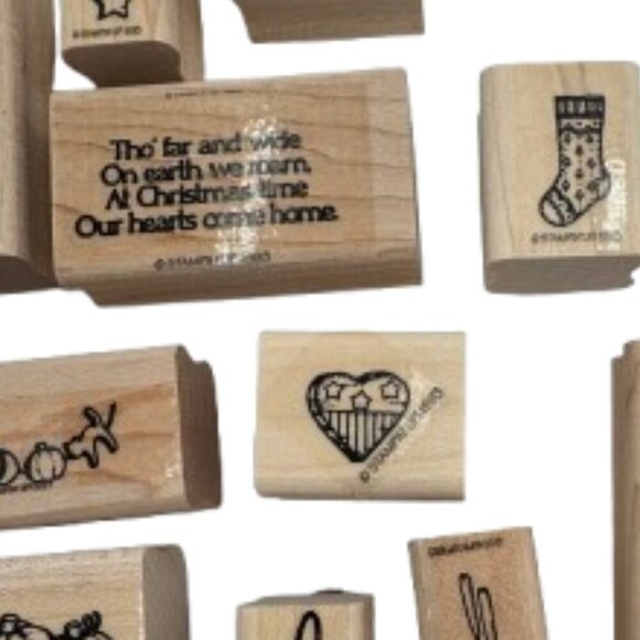 New Stampin Up! Lot of 27 Decorative Crafting Stamps  - Various Themes - Picture 4 of 7